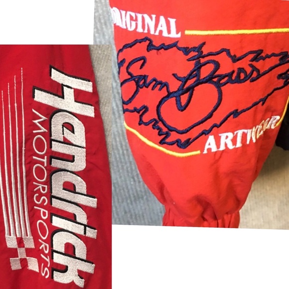 RARE VTG 1995 Jeff Gordon Racing Jacket Nascar Speed Zone XL HTF - Picture 15 of 16
